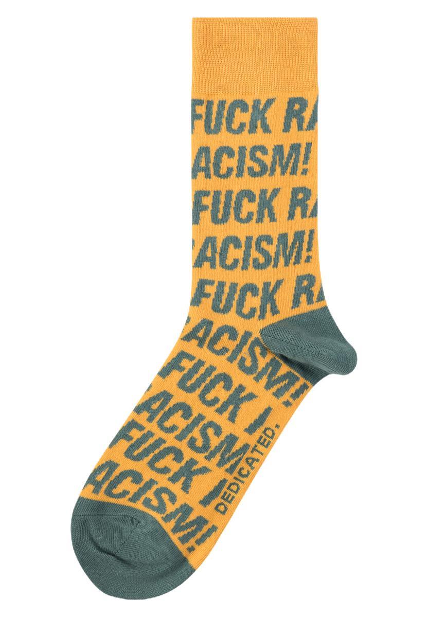 Socks Sigtuna Fuck Racism Pattern