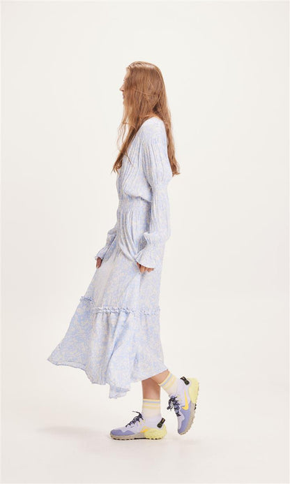 Fleur Lenzing™ Ecovero™ Smock Maxi Flower Dress