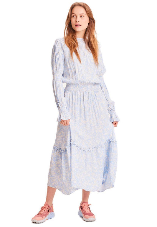 Fleur Lenzing™ Ecovero™ Smock Maxi Flower Dress