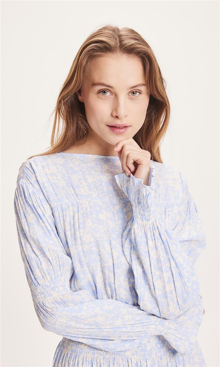 Fleur Lenzing™ Ecovero™ Smock Maxi Flower Dress