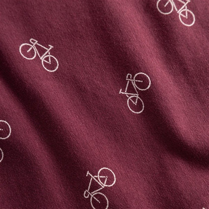 Boxer Briefs Kalix Bike Pattern Burgundy