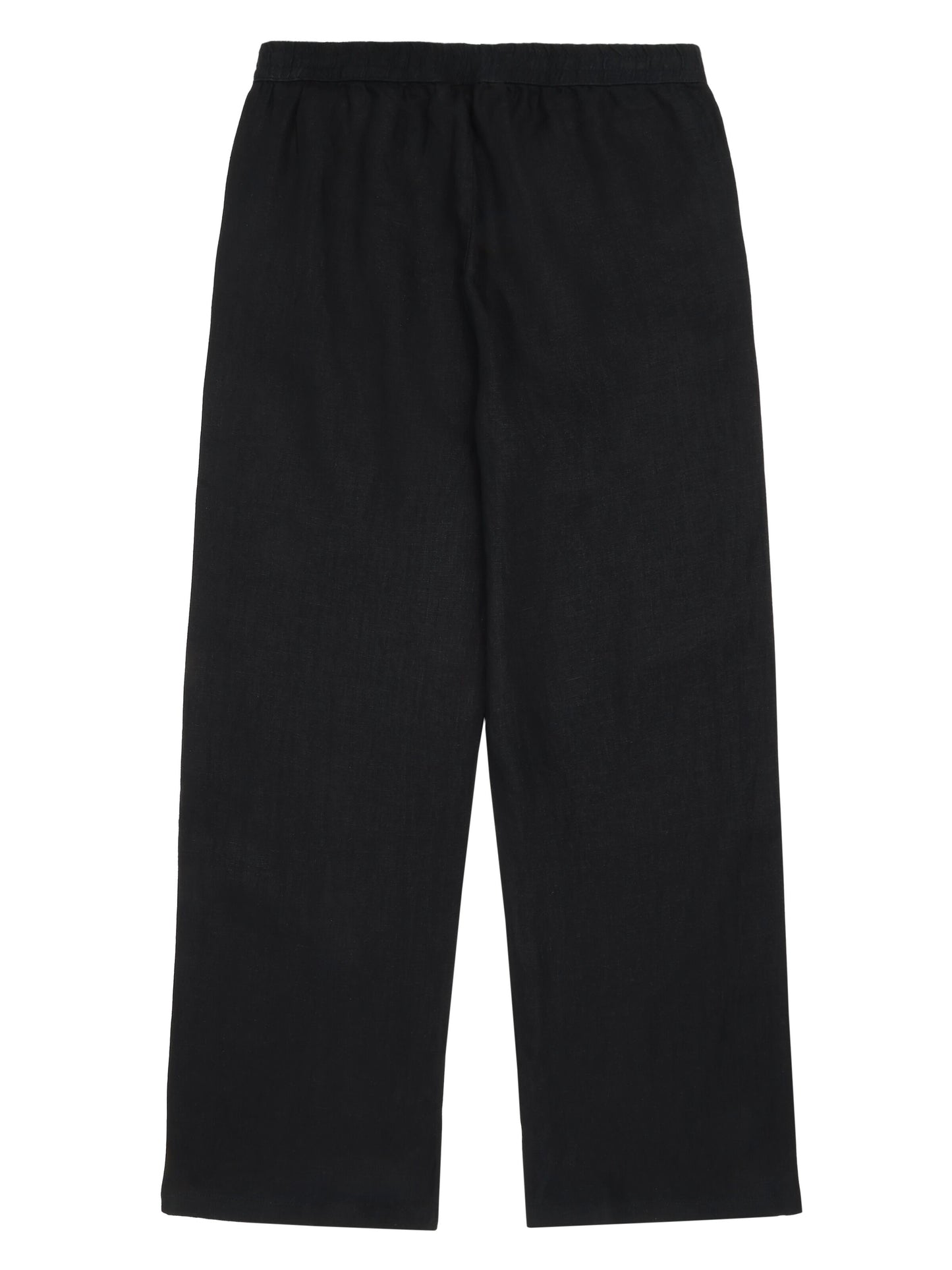 Posey Wide Mid-Rise Linen Pants