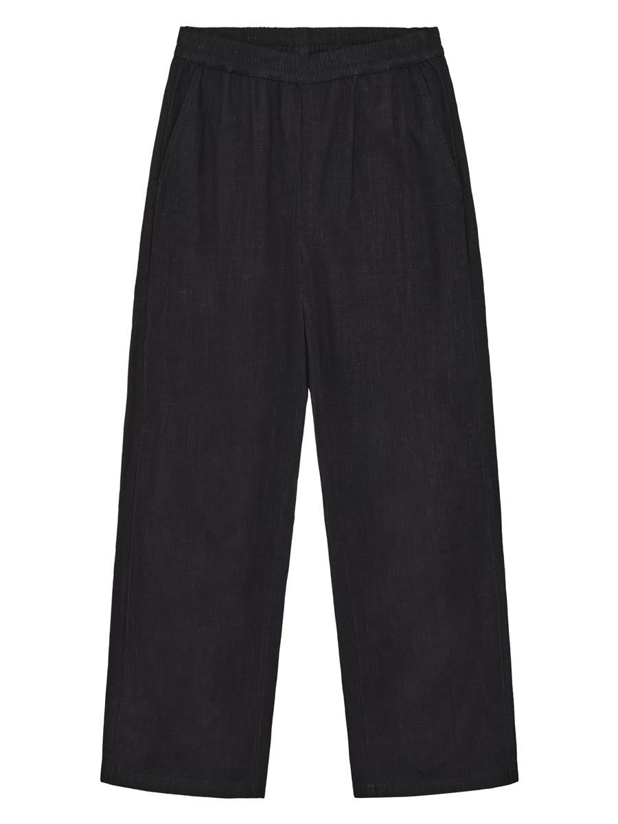 Posey Linen-Mix Pants