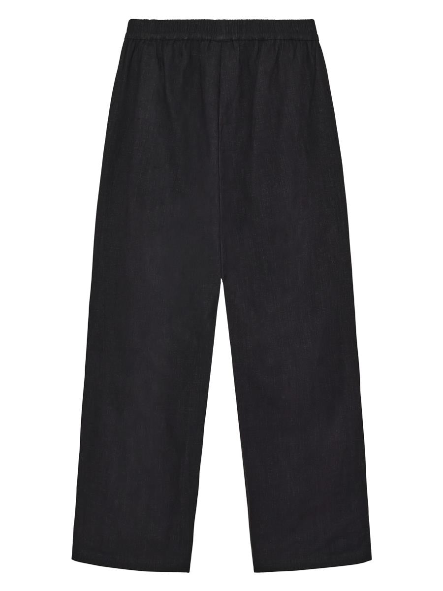 Posey Linen-Mix Pants