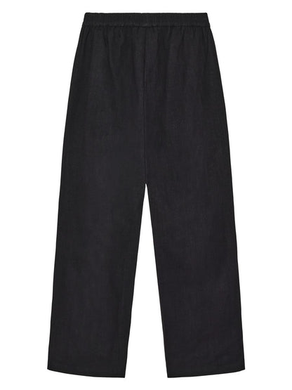 Posey Linen-Mix Pants
