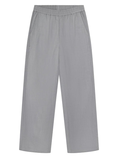 Posey Linen-Mix Pants