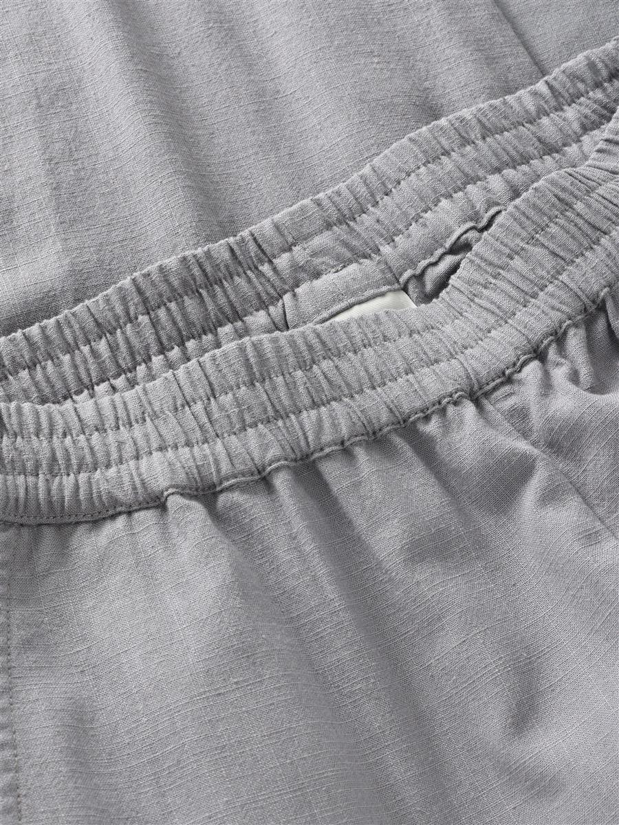 Posey Linen-Mix Pants