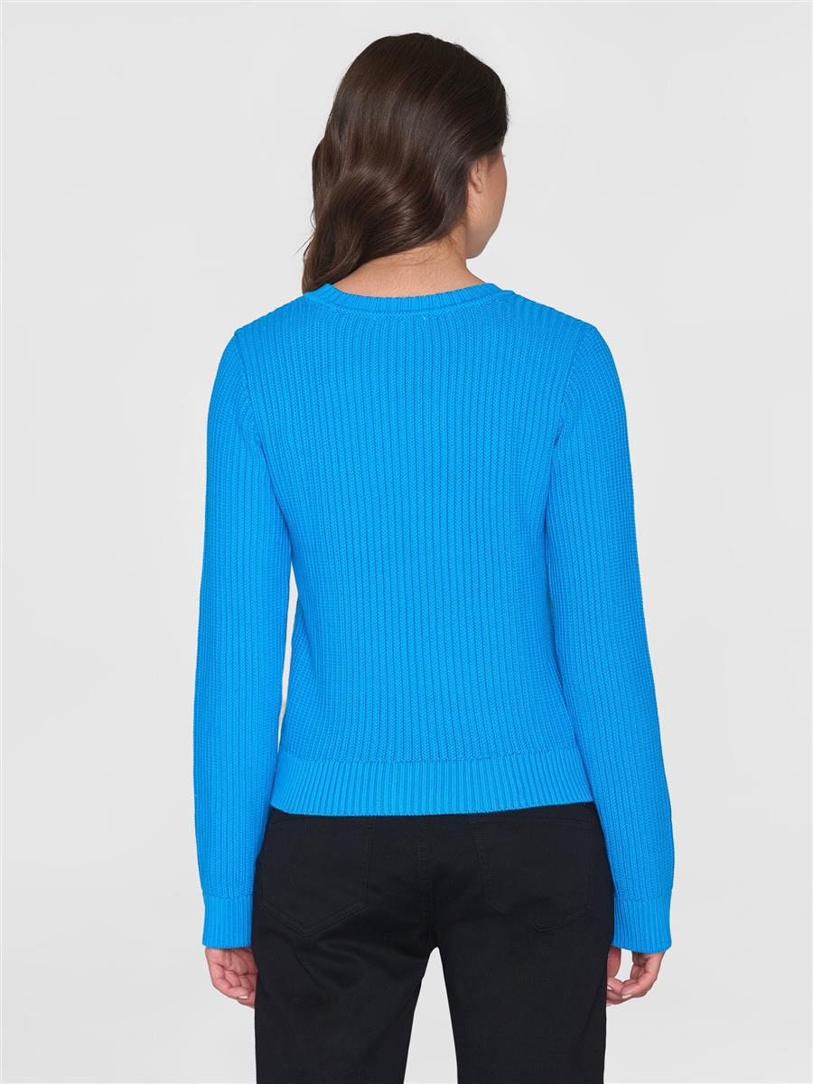 Long Sleeve Knitted Crew Neck