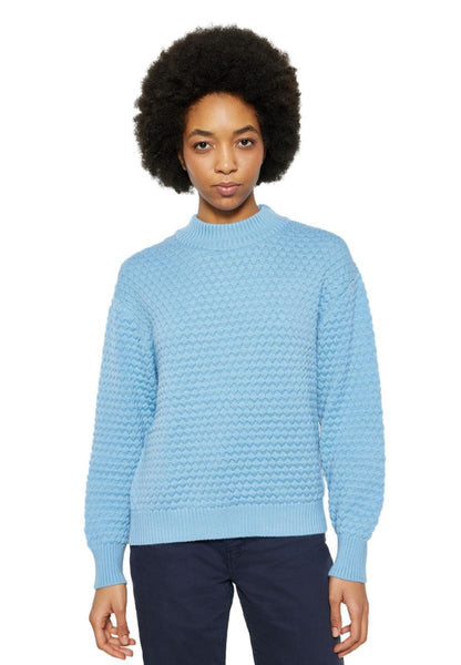 Merino Bubble Crew Neck