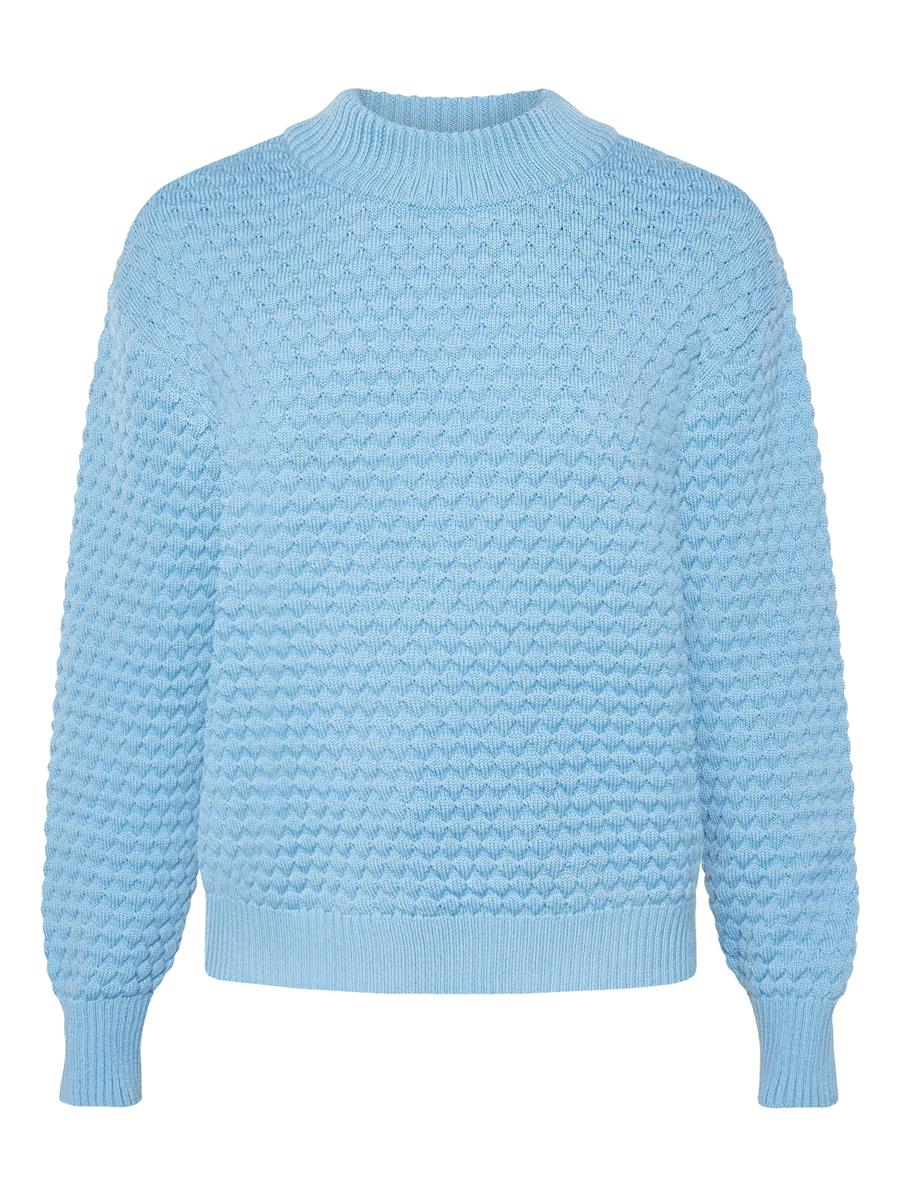 Merino Bubble Crew Neck