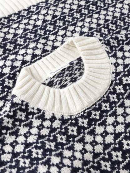 Lambswool Crew Neck Knit