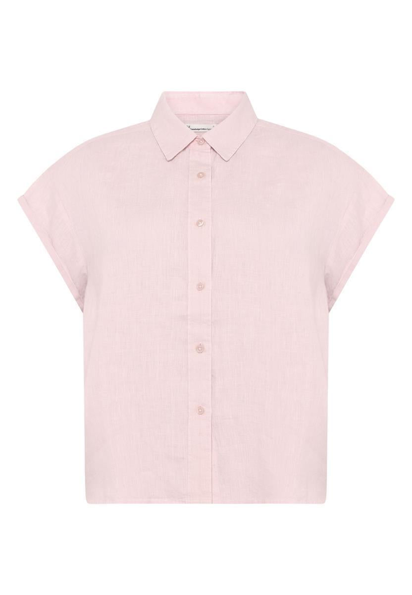 Aster Fold Up Short Sleeve Linen Shirt