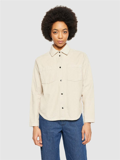 Irregular Corduroy Overshirt
