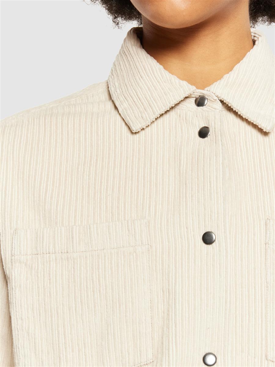 Irregular Corduroy Overshirt