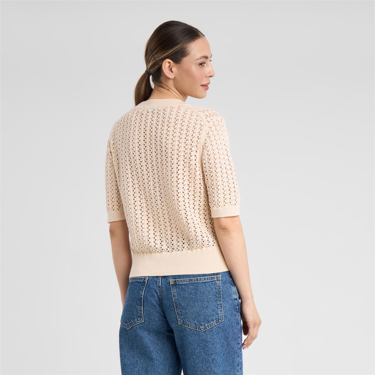 Knitted T-shirt Flen Crochet
