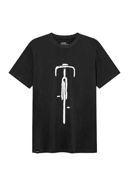 T-Shirt Stockholm Bike Front Charcoal