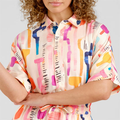 Shirt Alsvik Summer Abstract