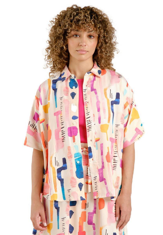 Shirt Alsvik Summer Abstract