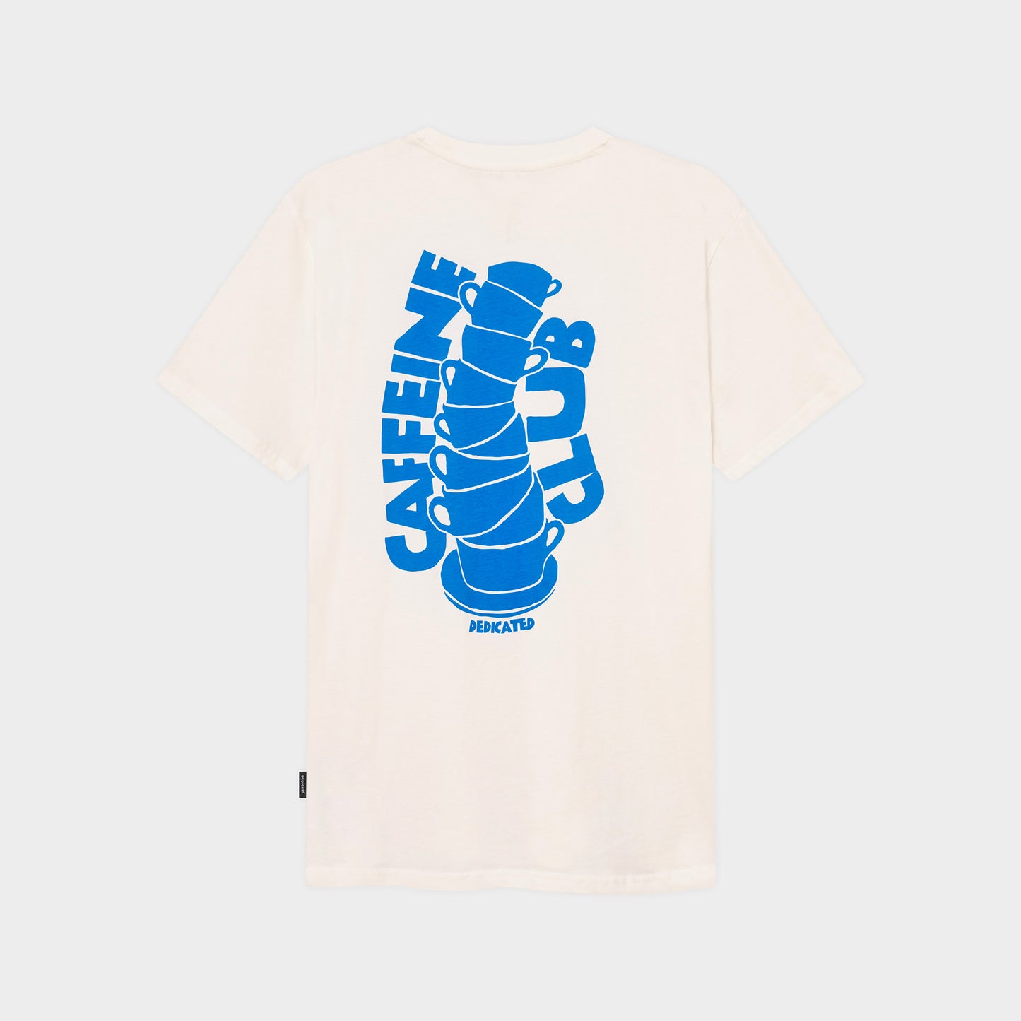 T-Shirt Stockholm Caffeine Club Off-White