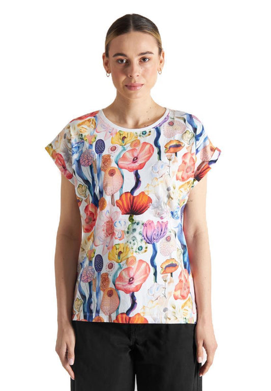 T-Shirt Visby Fantasy Flowers