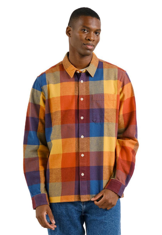 Shirt Rute Flannel Check Multi Color
