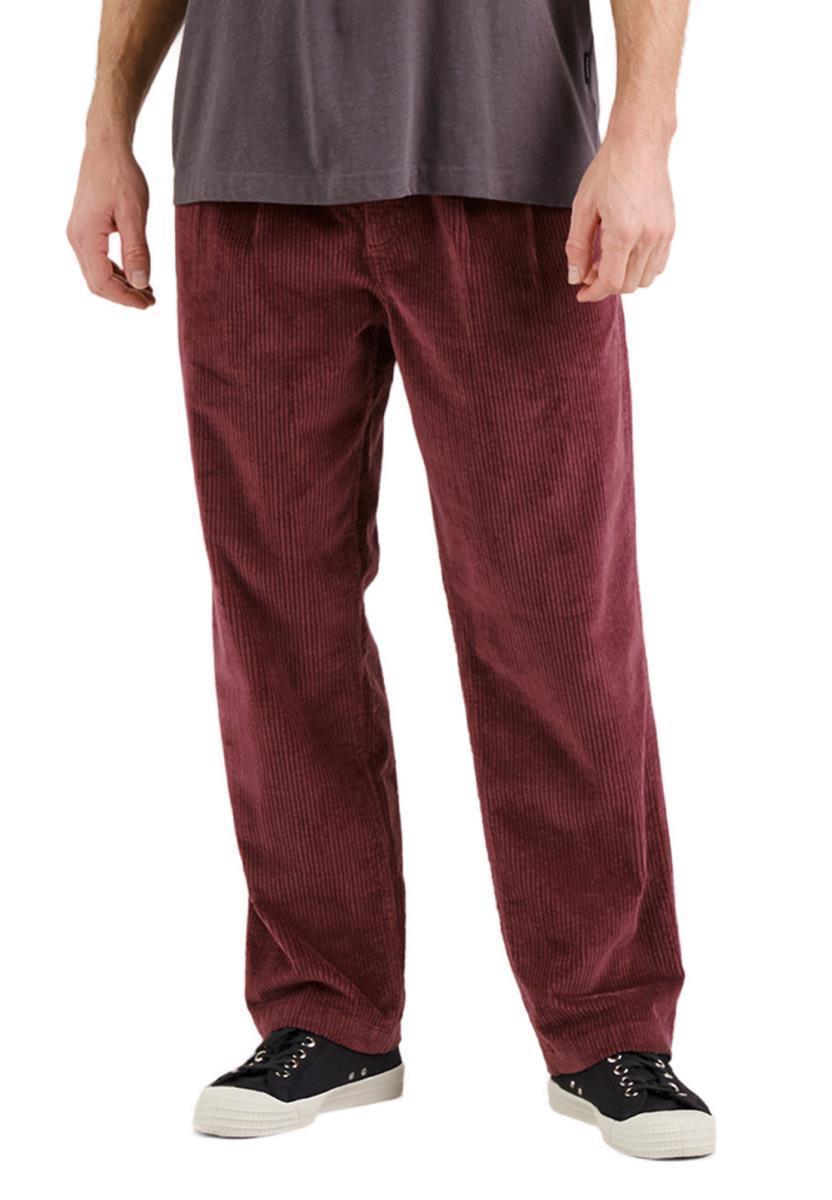 Pants Vallen Corduroy Fig Red