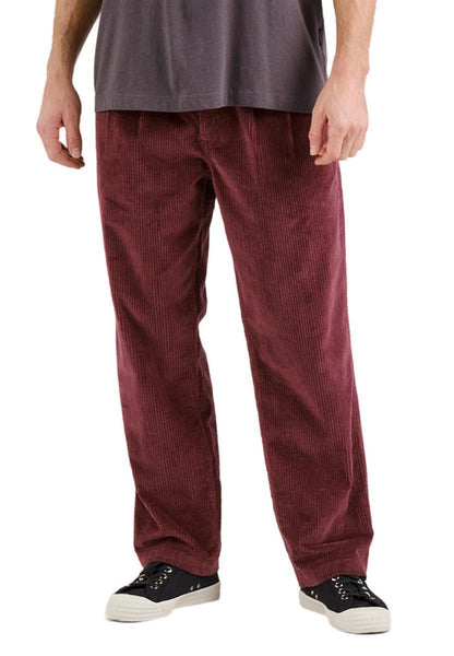 Pants Vallen Corduroy Fig Red