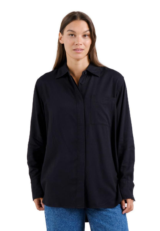 Shirt Kosta Heavy Viscose Black