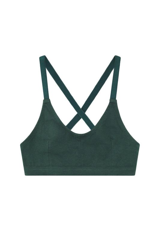 Soft Bra Junsele Dark Green
