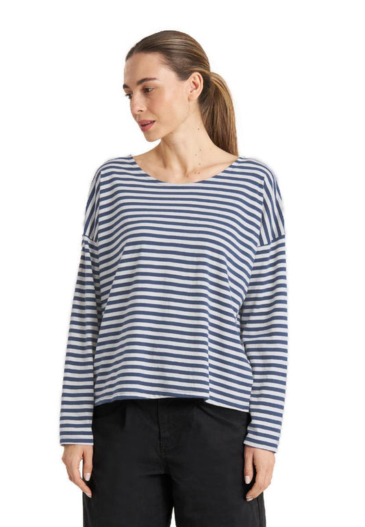 Top Humledal Stripes Insignia Blue