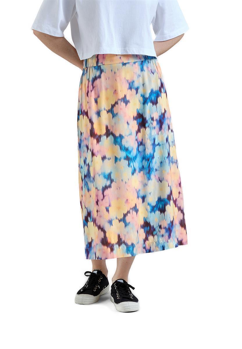 Skirt Viken Ikat Field Multi Color