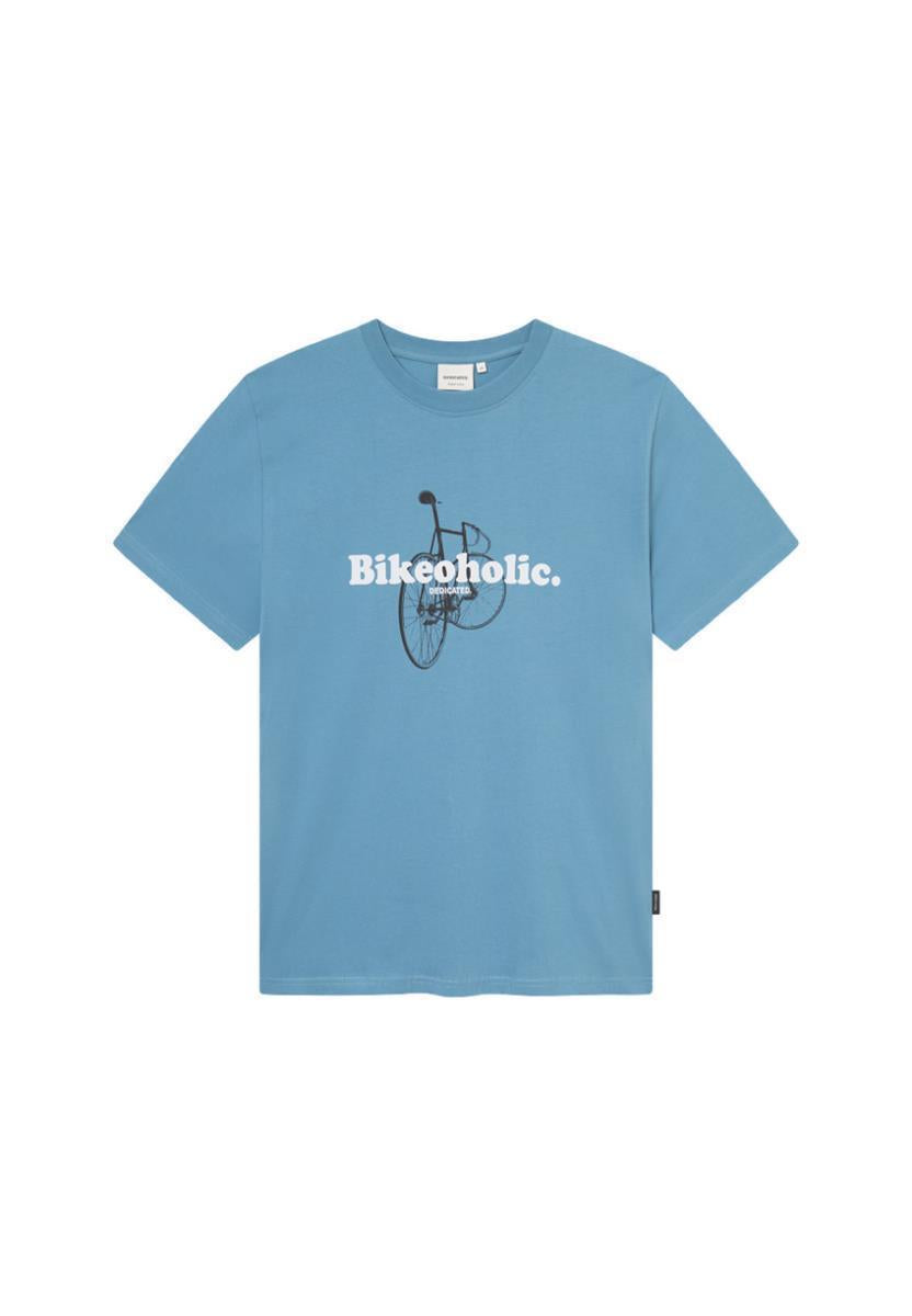 T-Shirt Stockholm Bikeoholic Niagara Blue