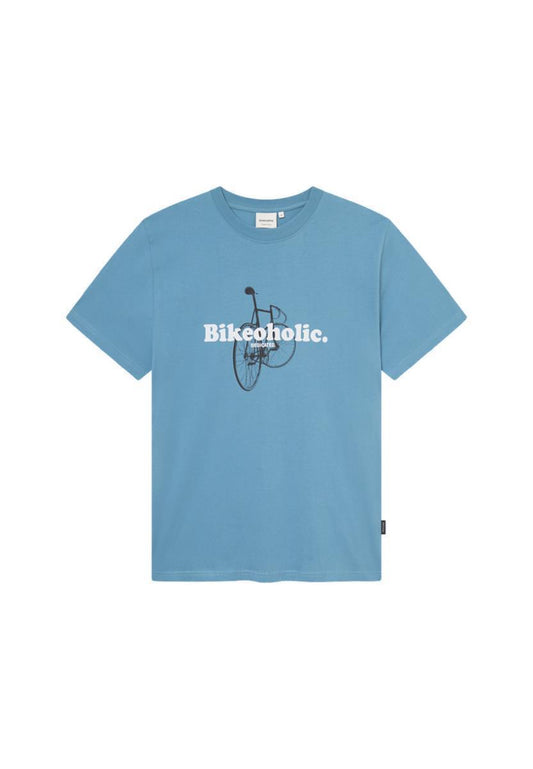 T-Shirt Stockholm Bikeoholic Niagara Blue
