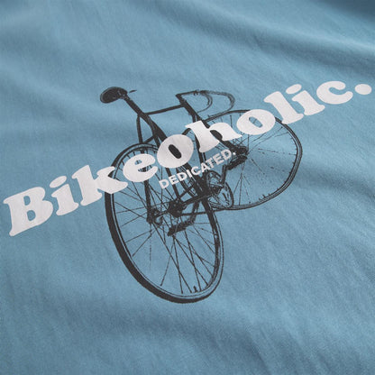 T-Shirt Stockholm Bikeoholic Niagara Blue