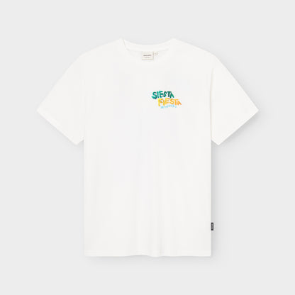 T-Shirt Stockholm Siesta Fiesta View Off-White