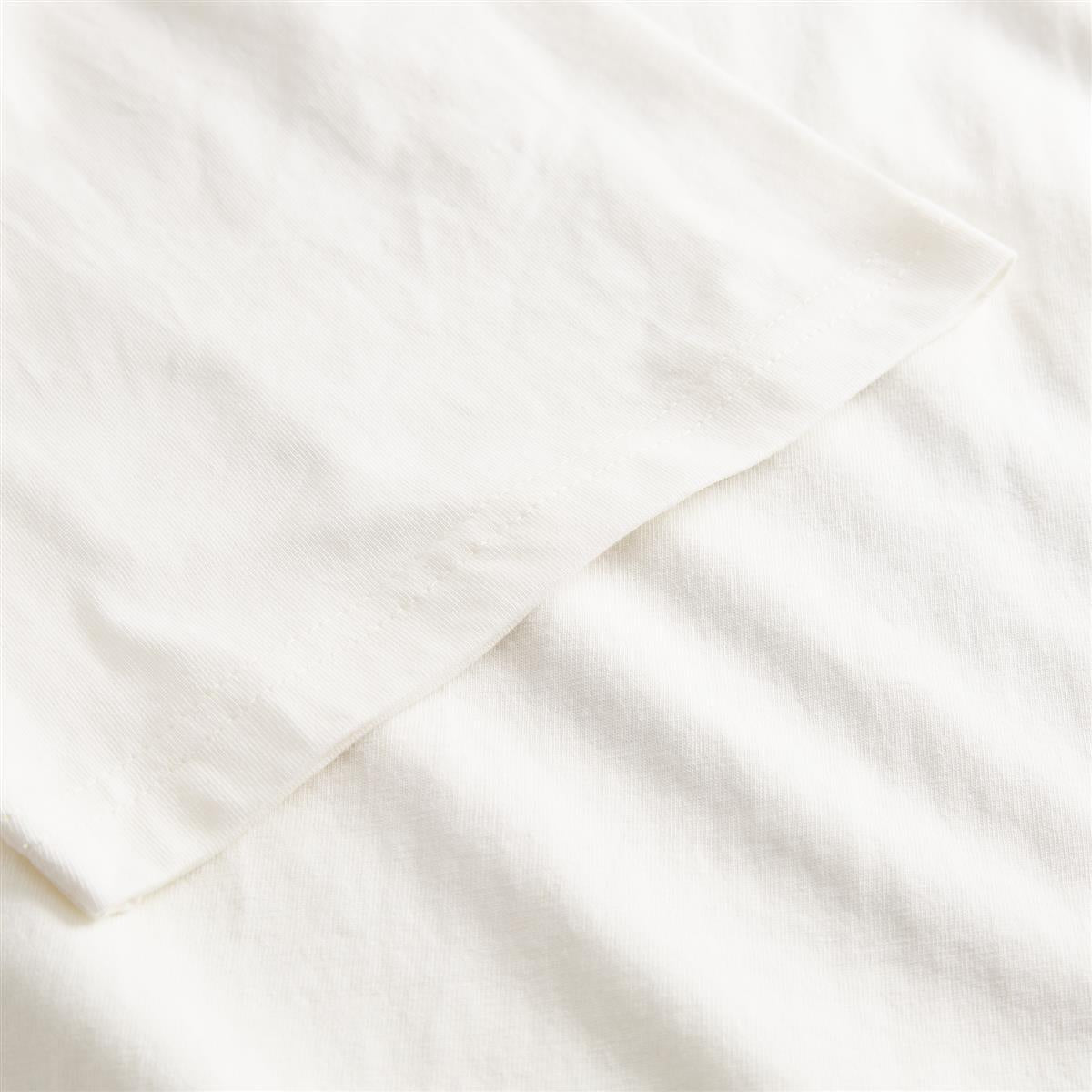 T-Shirt Stockholm Support Line Wave Off-White