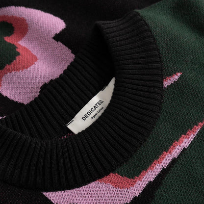 Sweater Limhamn Big Bloom Multi Color