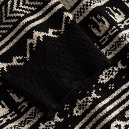 Sweater Mora Fairisle Hike Black