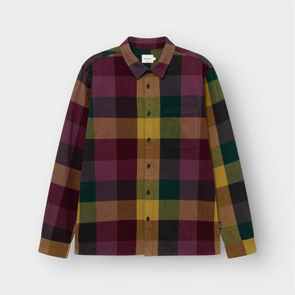 Shirt Rute Flannel Check Bold Multi Color
