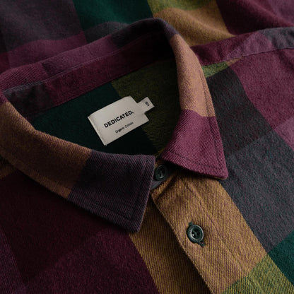 Shirt Rute Flannel Check Bold Multi Color
