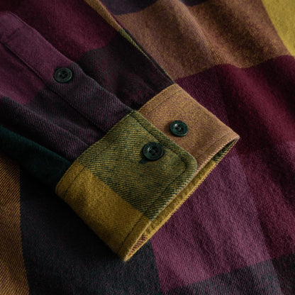 Shirt Rute Flannel Check Bold Multi Color