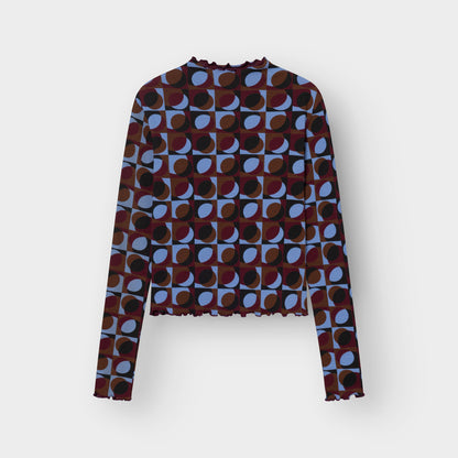 Rib Top Ryd Retro Geo Multi Color