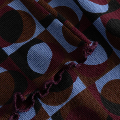 Rib Top Ryd Retro Geo Multi Color