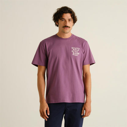 T-Shirt Stockholm Cheers Salud Berry Purple