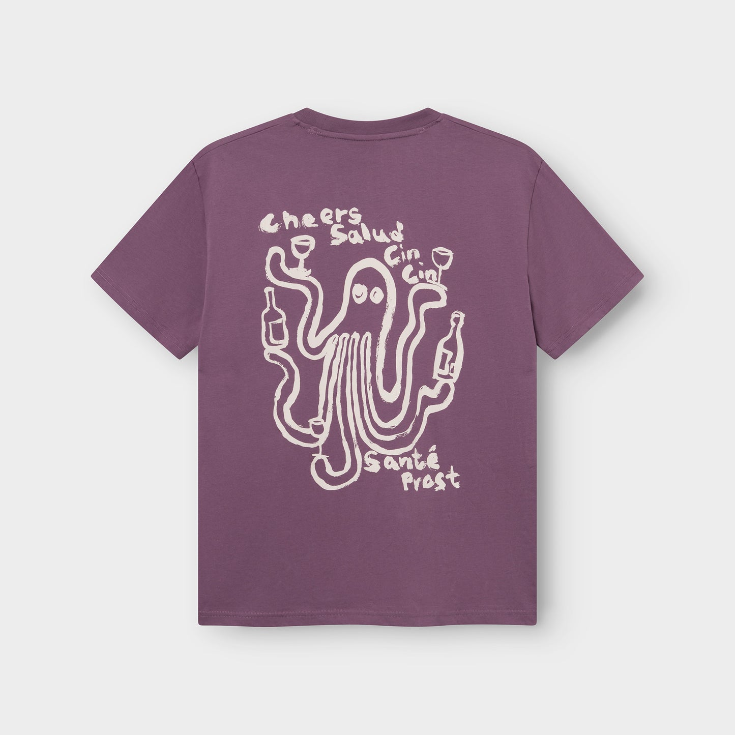T-Shirt Stockholm Cheers Salud Berry Purple