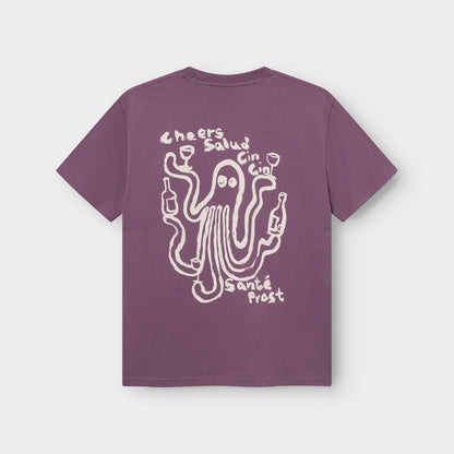 T-Shirt Stockholm Cheers Salud Berry Purple