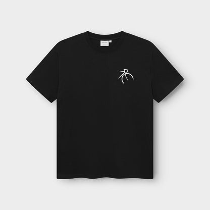 T-Shirt Stockholm Painted Side Bike Black