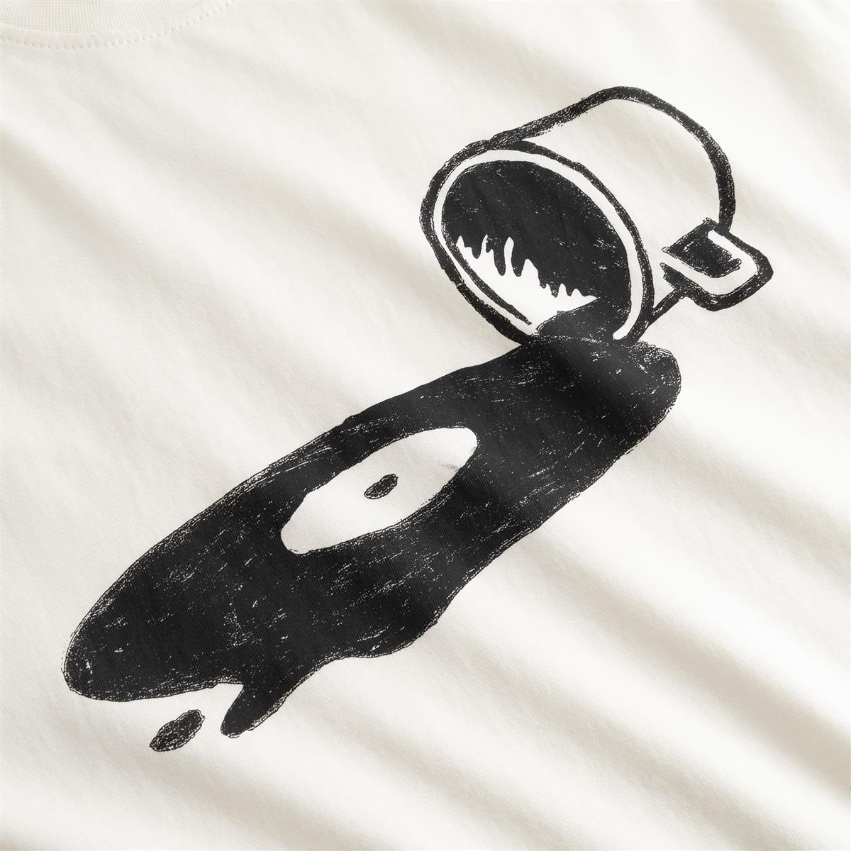 T-Shirt Stockholm Spilled Off-White