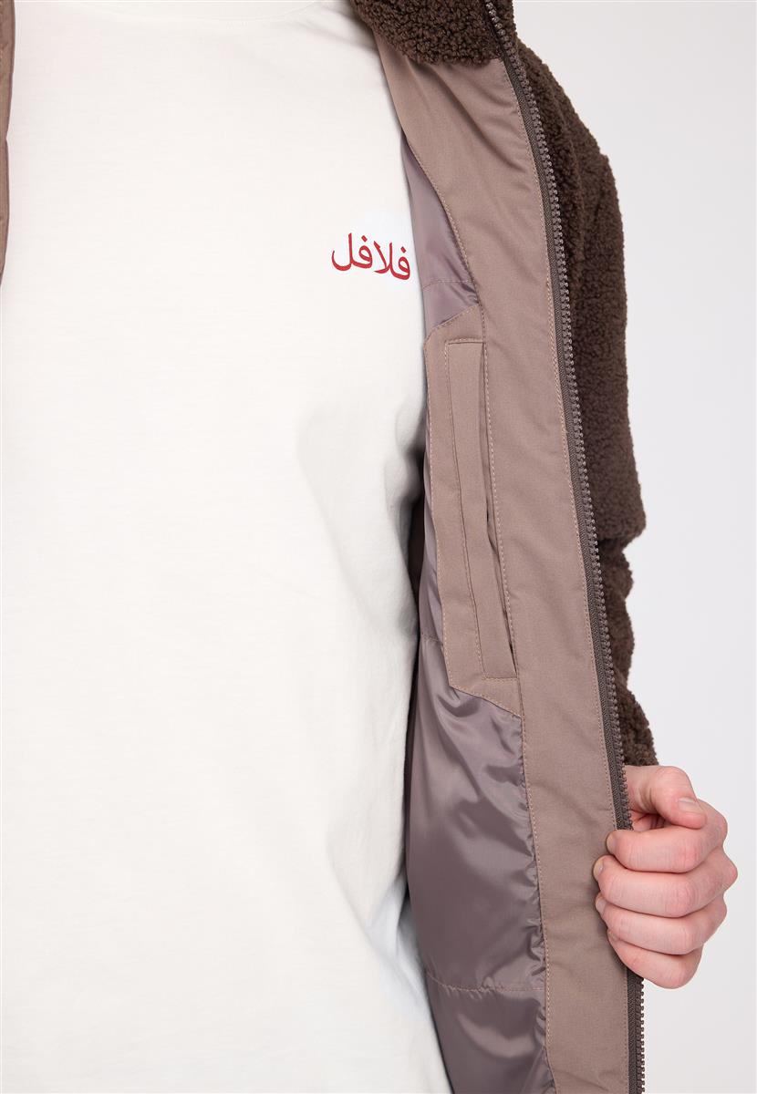 Padded Sherpa Jacket