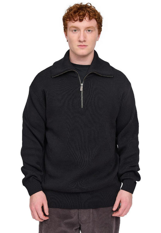 Jacquard Knit Troyer